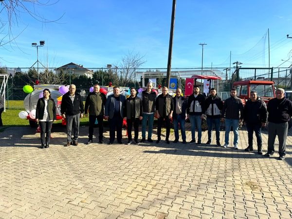 Hendek’te Yangın Söndürme Amaçlı Su Tankerleri Dağıtımı ve Teslim Töreni Gerçekleştirildi