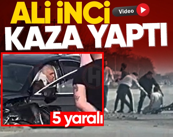 Milletvekili Ali İnci Kaza yaptı 