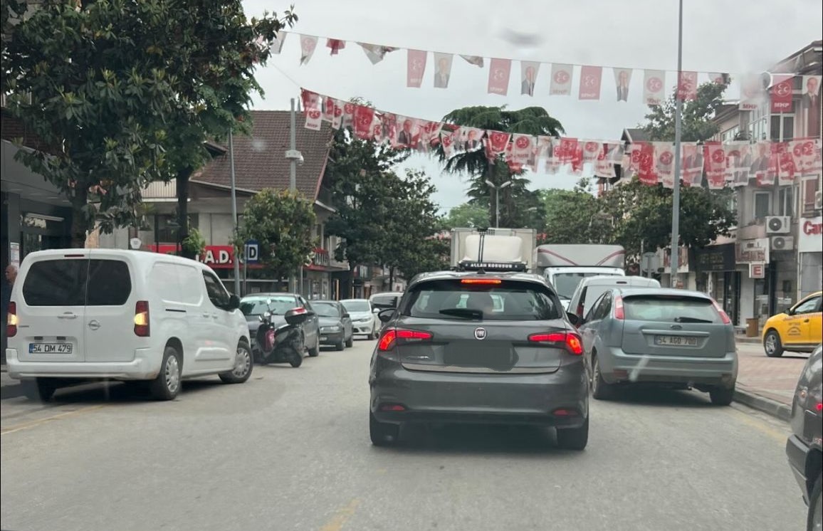 Dubalar kaldırılınca trafik yoğunluğu başladı