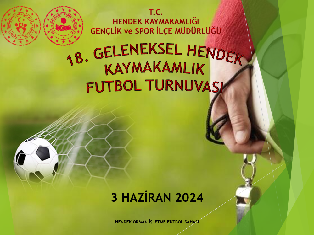 Kaymakamlık Futbol Turnuvası Başlıyor