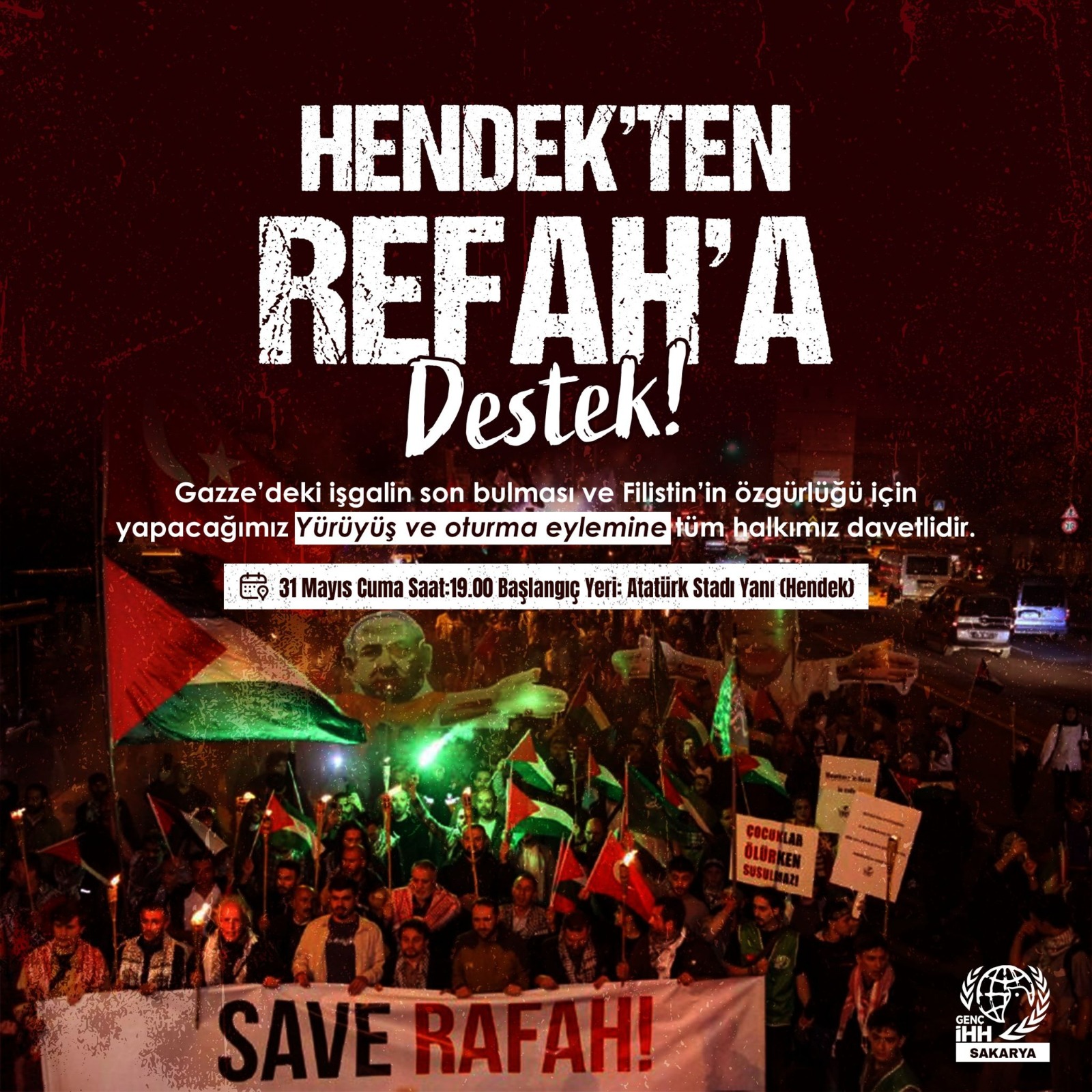 HENDEK’TEN REFAH’A DESTEK