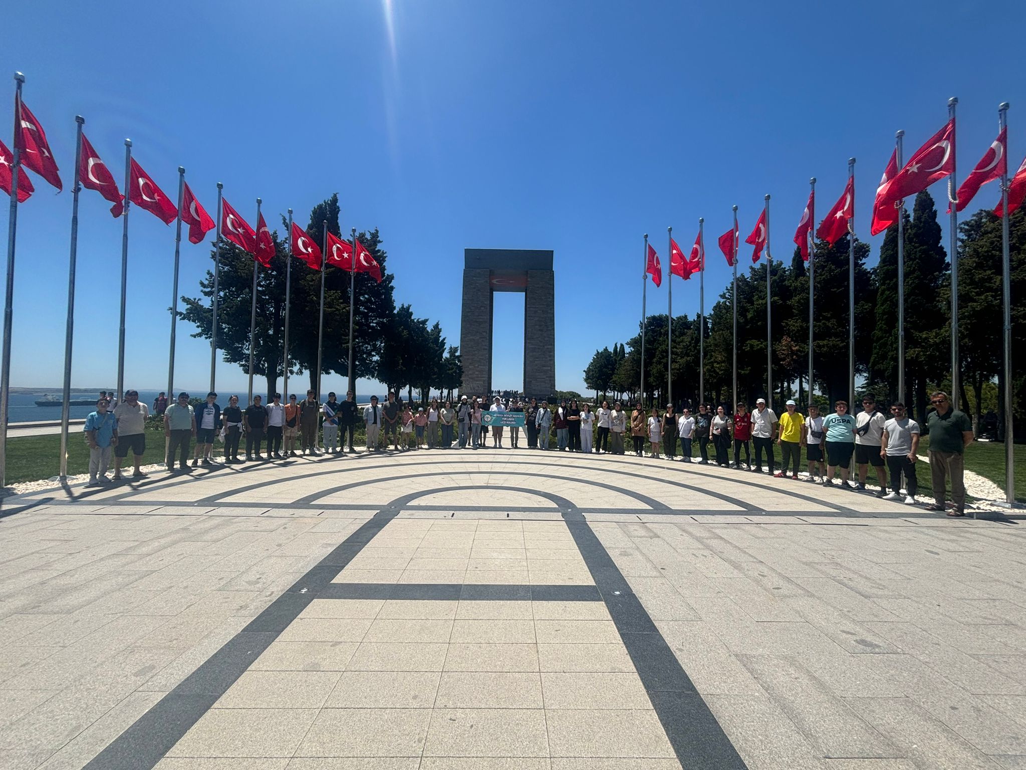 Devlet Bahçeli Fen Lisesi Çanakkale ruhunu yaşadı