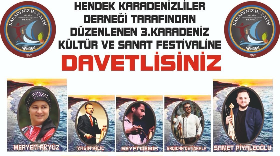 Karadeniz Kültür ve Sanat Festivaline davet