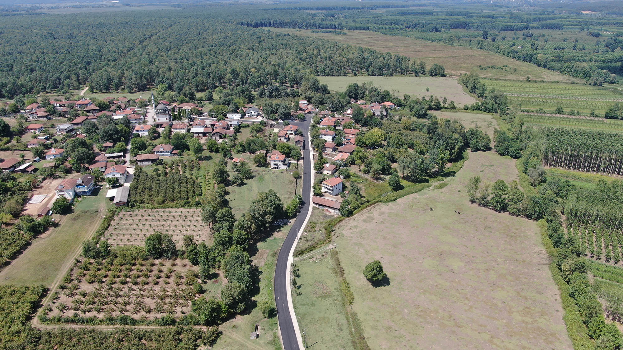 Büyükşehir’in asfalt hamlesi Paşaköy’e yepyeni bir yüz kazandırdı