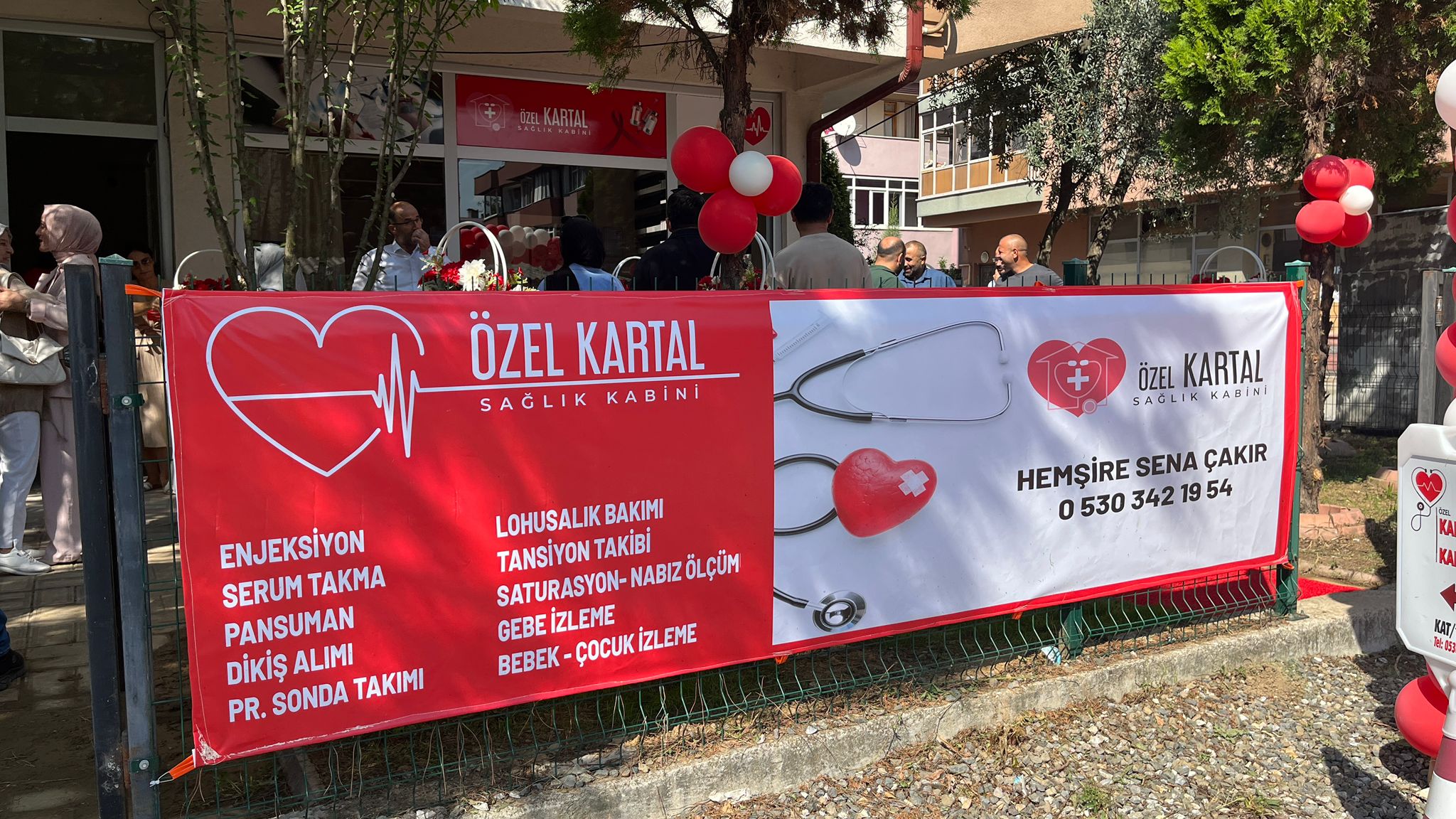 Özel Kartal Sağlık Kabini Açıldı