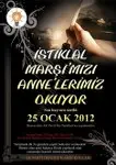 “istiklal marşimizi annelerimiz okuyor”
