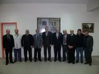 Haber: Muhtarlar derneğinden iadei ziyaret - Öne Çıkan