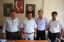 Yeşilyurt taşiyicilar kooperatifinden sofu’ya hayirli olsun ziyareti