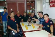 Haber: Itfaiye amirine sürpriz doğum günü - Öne Çıkan