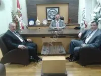 Haber: Yildirim ve öz'den hacieyüpoğlu'na hayirli olsun ziyareti - Öne Çıkan