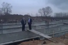 Milletvekili dişli cami ve myo inşaatini gezdi