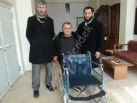 Haber: Imam ve köylülerden camii’ye tekerlekli sandalye - Öne Çıkan