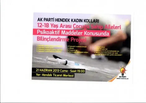 Haber: Ak parti hendek kadin kollarindan psikoaktif maddeler konusunda bilinçlendirme programi - Öne Çıkan