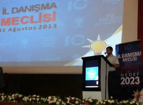 Haber: Sofu,serdivanda ak partiilçe başkanlari adina konuştu - Öne Çıkan