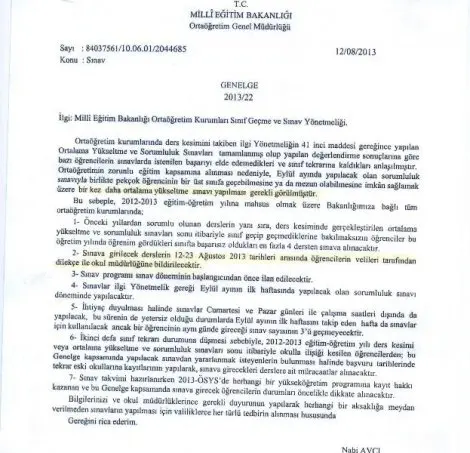 Haber: Lise öğrencilerine bir kez daha ortalama yükseltme sinavina giriş hakki verildi - Öne Çıkan