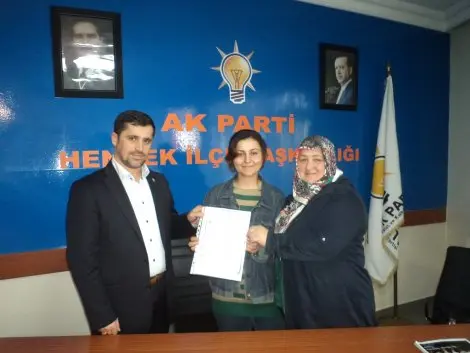 Haber: Hendekte ilk kadin meclis üyesi a.adayida başvurdu - Öne Çıkan