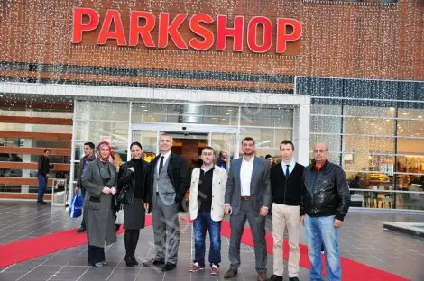 Babaoğlu,parkshop’ta esnaf ve çalişanlari ziyaret etti