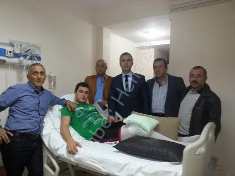 Haber: Babaoğlu’ndan çamur’a geçmiş olsun ziyareti - Öne Çıkan