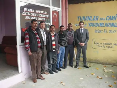 Bedir,romanlar derneğini ziyaret etti
