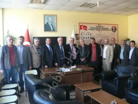 Bedir ,muhtarlari ziyaret etti