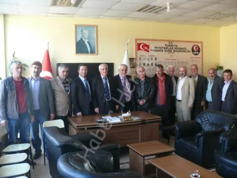 Haber: Bedir ,muhtarlari ziyaret etti - Öne Çıkan