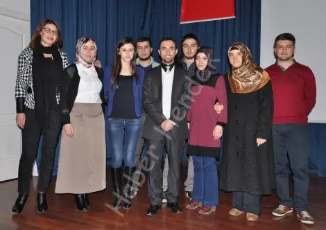 Eğitim fakültesi öğrencilerinden daha mutlu bir hayat için , yüreğinle yaşa semineri