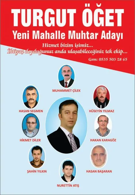 Haber: Yenimahalle muhtar adayi öget vatandaşlara hizmete talibiz - Öne Çıkan