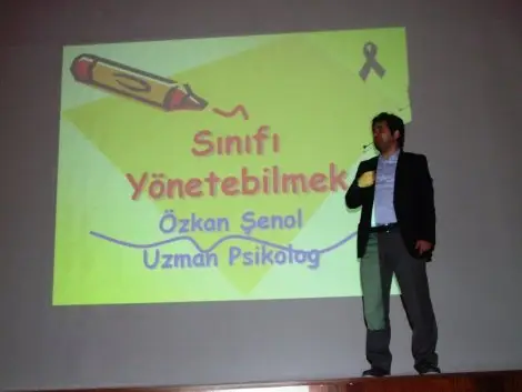 Hendek'te sinif yönetimi ve iletişim semineri