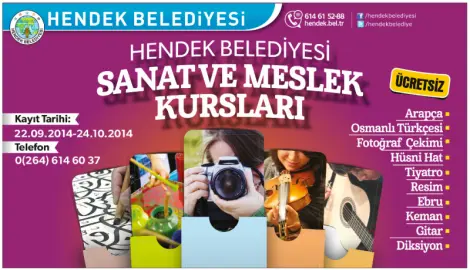 Haber: Hendek’te sanat rüzgari - Öne Çıkan