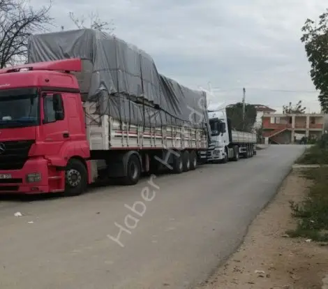 Vatandaştan sokak aralarina tir ve kamyon parki şikayeti