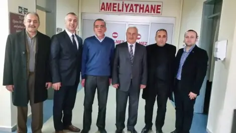 Babaoğlu’ndan başhekim kaya ve bağdatli’ya ziyaret