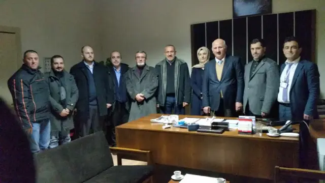 Sofu' dan  Göreve Başlayan Başhekime “Hayırlı Olsun” Ziyareti