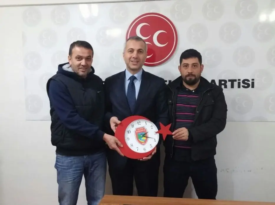 Haber: Taşkın’dan ,Babaoğlu’na teşekkür ziyareti - Öne Çıkan