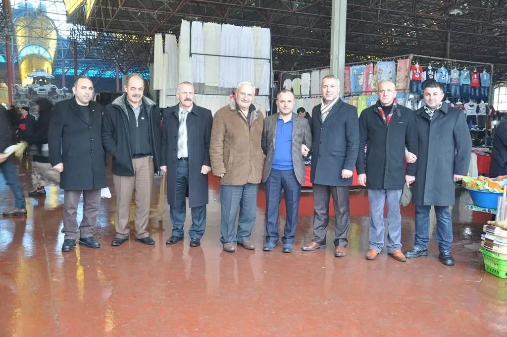 Haber: Babaoğlu Pazaryeri esnafını gezdi - Galeri-3