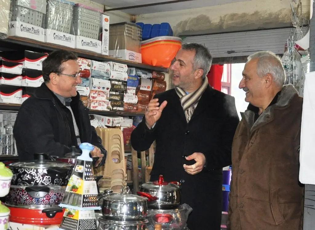 Haber: Babaoğlu Pazaryeri esnafını gezdi - Galeri-4