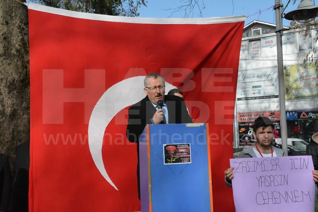 Haber: Hendek’te Peygambere hakaret kınandı - Galeri-3