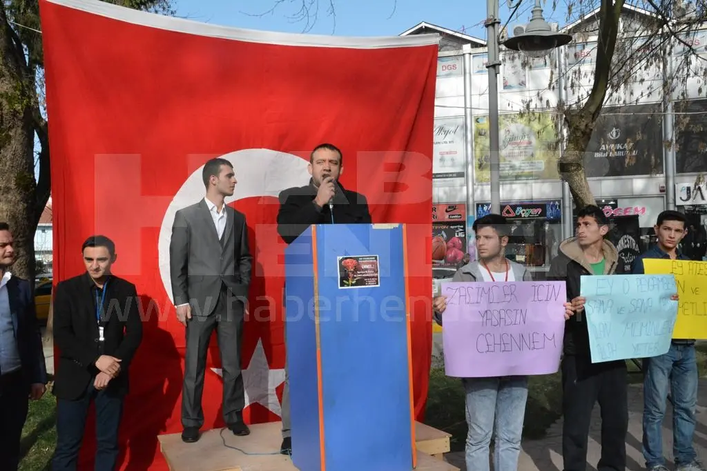 Haber: Hendek’te Peygambere hakaret kınandı - Galeri-4