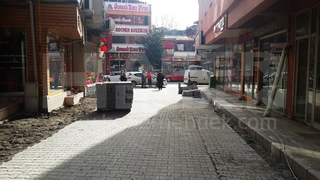 Haber: Hendek'te İki Sokak kaldırım ve aydınlatma ile güzelleşti - Galeri-1