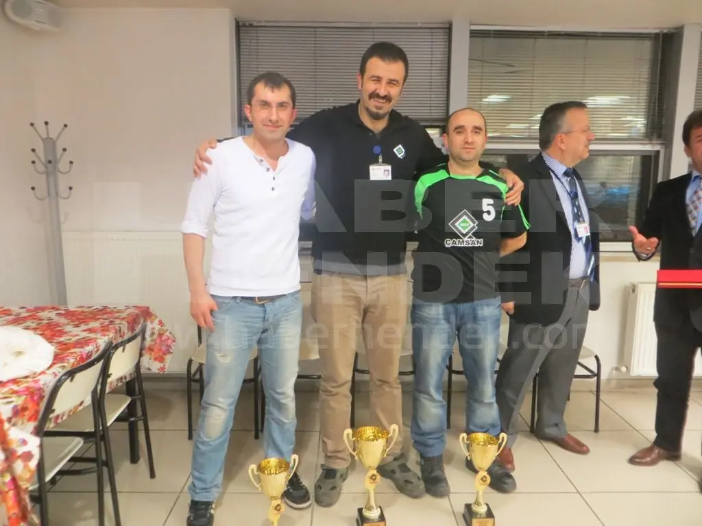 Haber: Çamsan’da Masa Tenisi Turnuvasında Kupalar Sahiplerini Buldu - Galeri-5