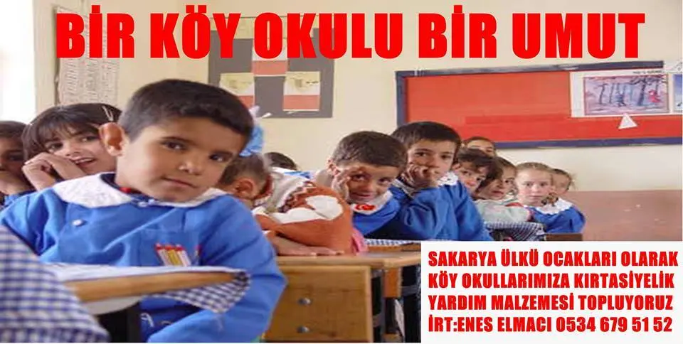 Haber: Ülkücülerden köy okulları için yardım kampanyası - Öne Çıkan