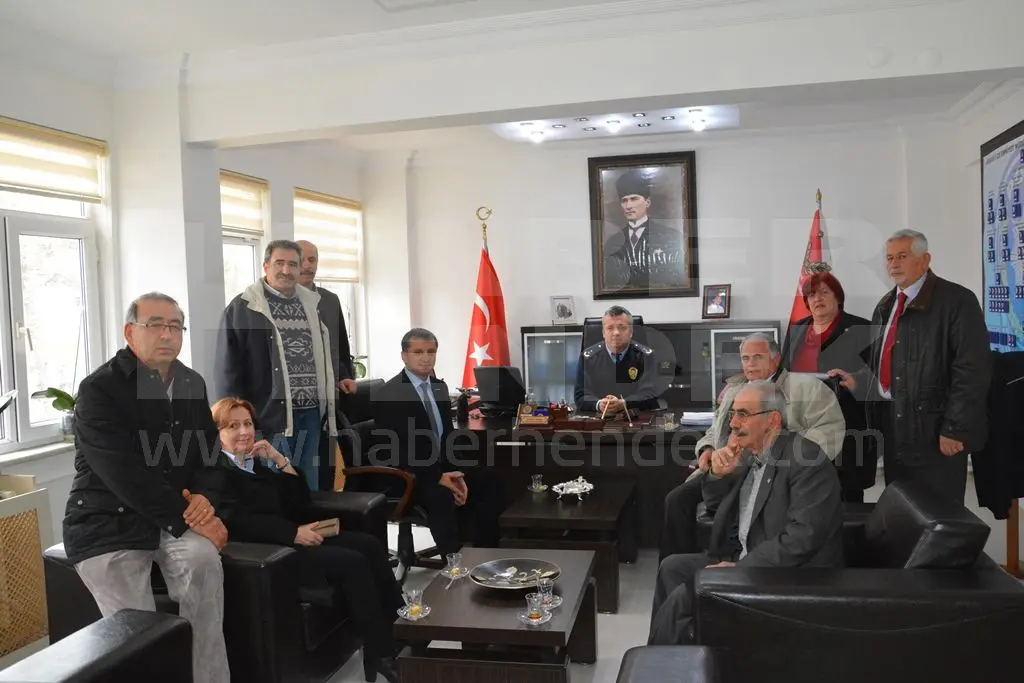 Haber: CHP’den Kaymakam ve Emniyete ziyaret - Galeri-1