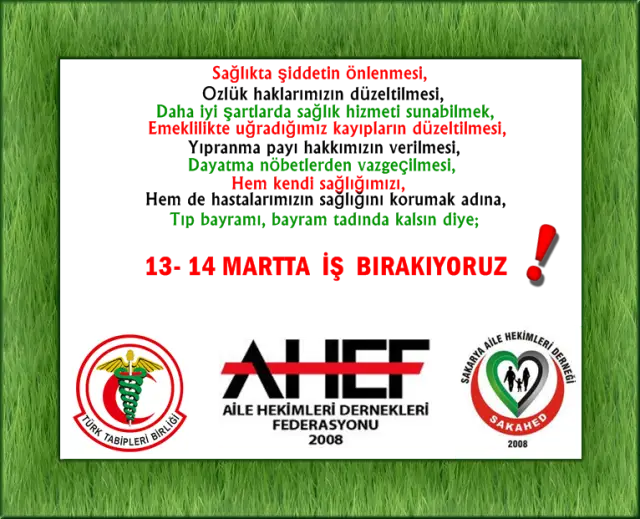 Aile Hekimleri İş Bırakacak