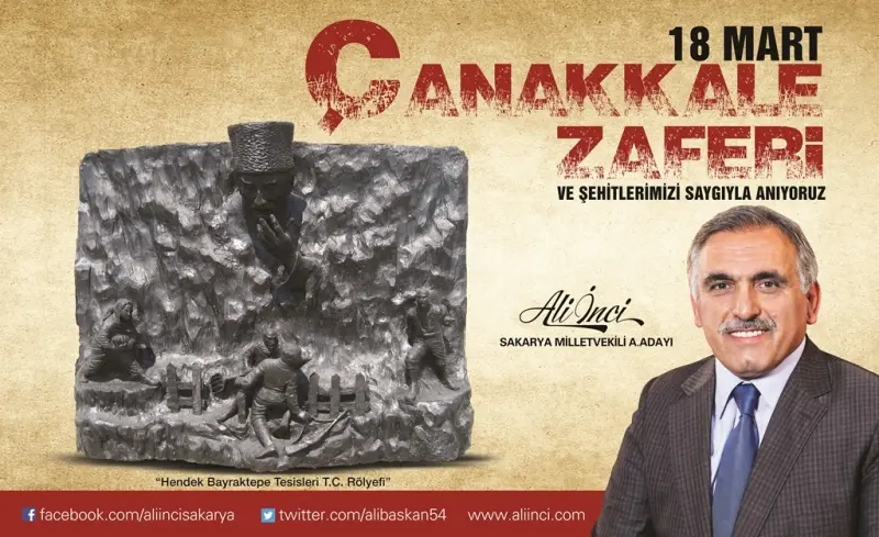 Haber: İnci’den 18 Mart 100.’üncü yıl açıklaması - Öne Çıkan