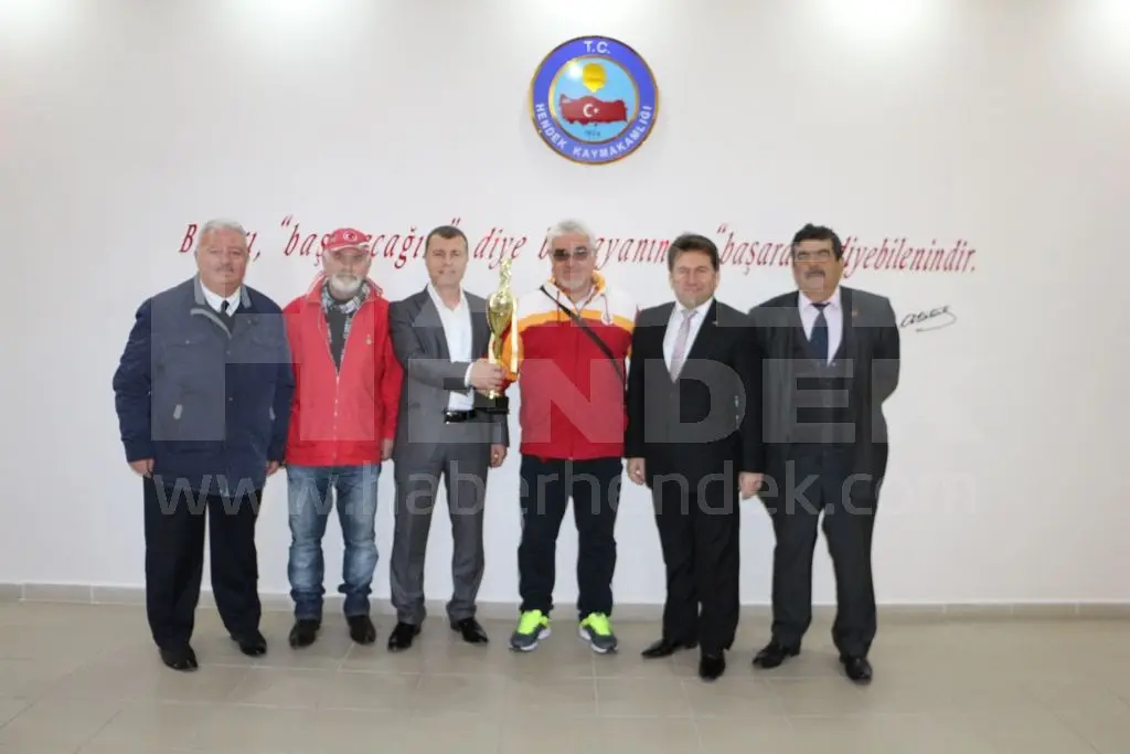 Haber: Şampiyonlar, Kaymakam Mehmet Yıldız’ı Ziyaret Etti - Galeri-3
