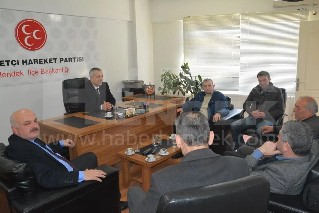 Haber: MHP İlçe Başkanı Turgut Babaoğlu’na iadei ziyaret - Galeri-1