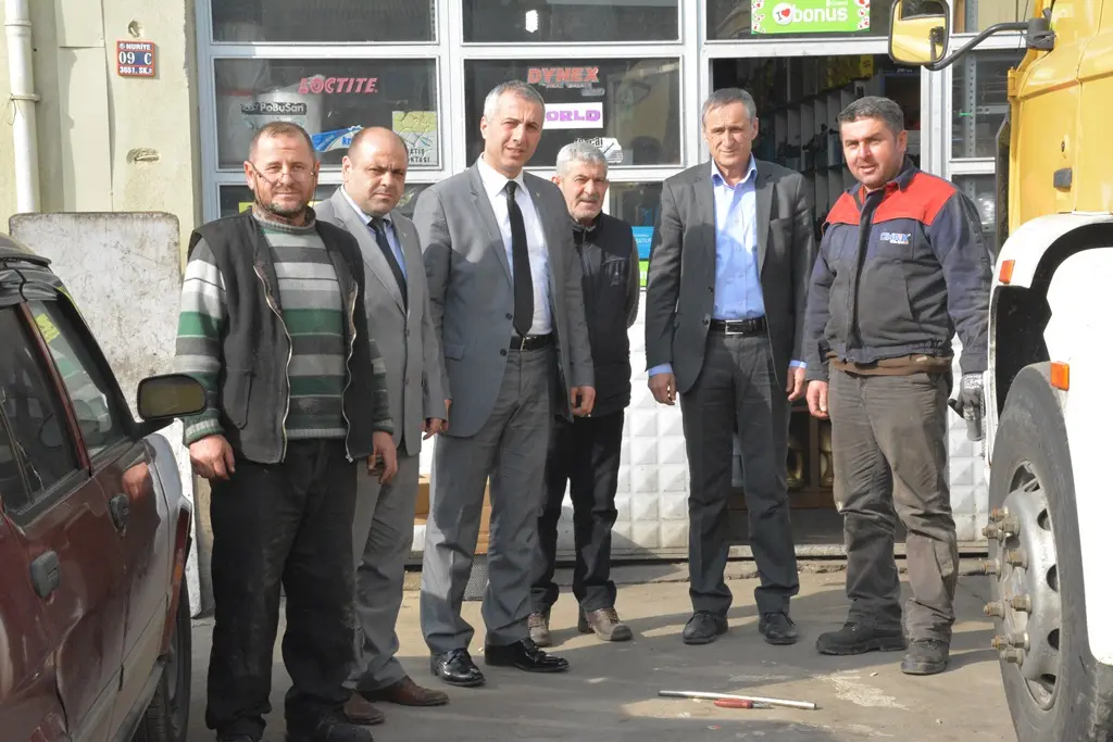 Haber: Babaoğlu, Mercan ve Güneş Küçük Sanayi Sitesinde - Galeri-2
