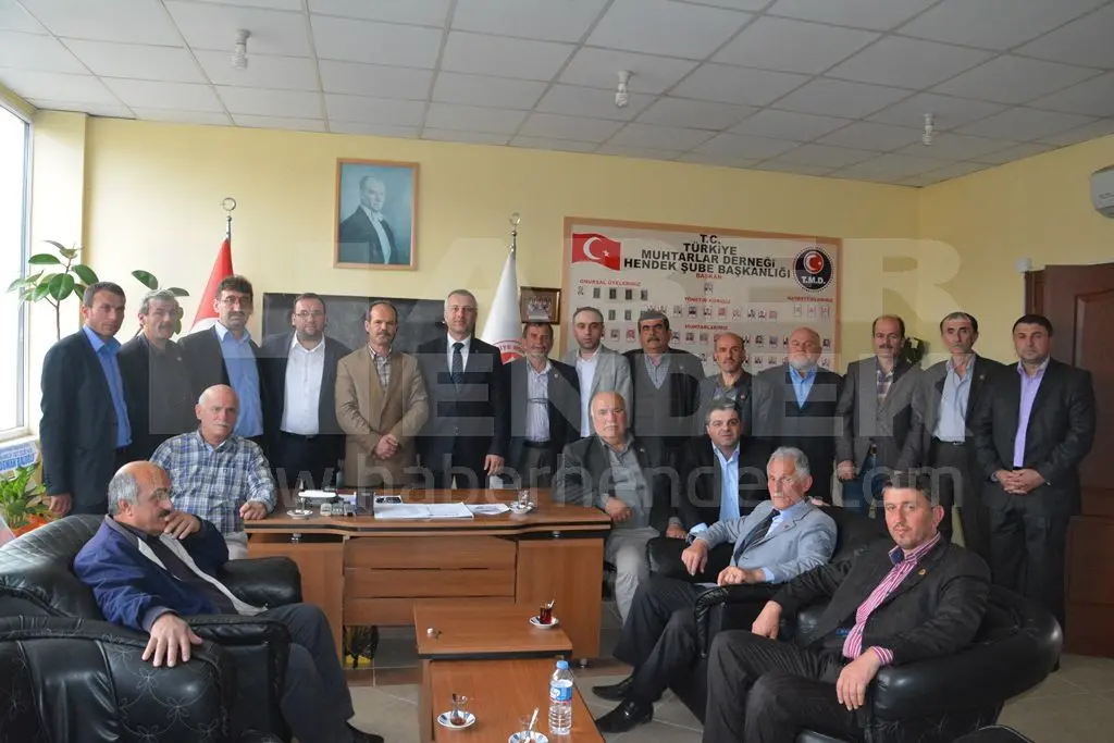 Haber: MHP Hendek’ten Muhtarlar Derneğine  Ziyaret - Öne Çıkan