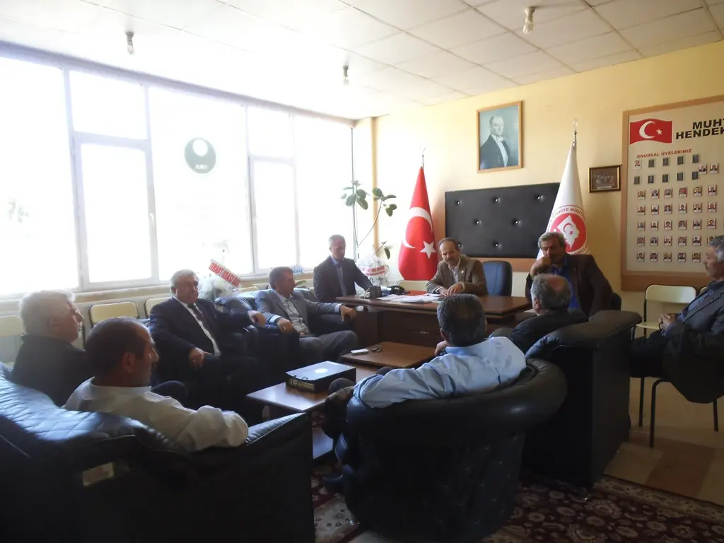 Haber: CHP Hendek Muhtarlar Derneğini Ziyaret Etti - Galeri-1