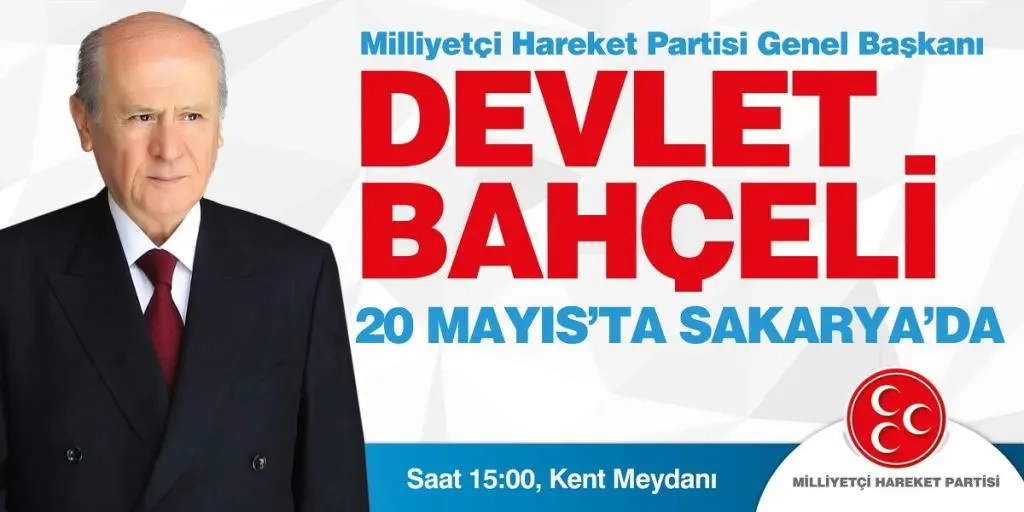 Haber: MHP Lideri Devlet Bahçeli Sakarya’ya Geliyor ! - Öne Çıkan