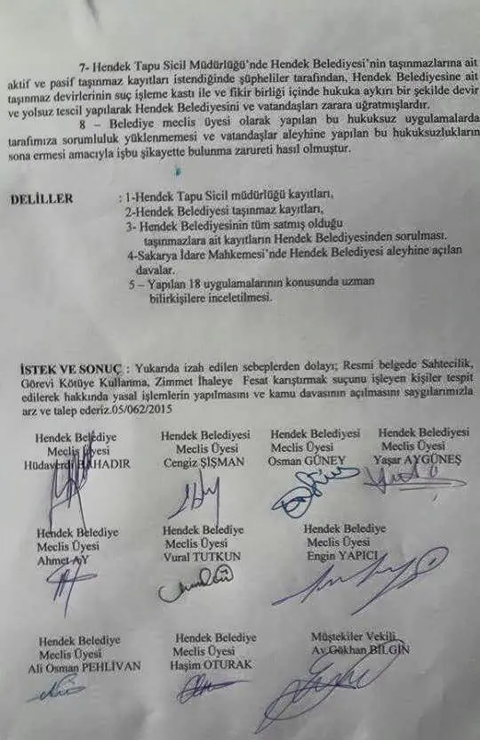 Haber: Meclis Üyelerinden Belediye ve İnci hakkında suç duyurusu - Galeri-2